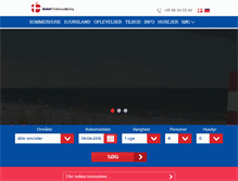Tablet Screenshot of ebeltoft-feriehusudlejning.dk